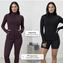 Two Fabletics Women Jackets Size XS