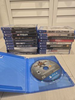 PS4 Game Lot – 20 Games Including Call of Duty, Resident Evil, GTA V, Dying Light & More