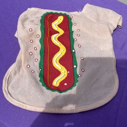 Dog hot dog costume $1