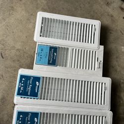 New Floor registers 