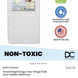 Baby crib/ Toddler mattress 