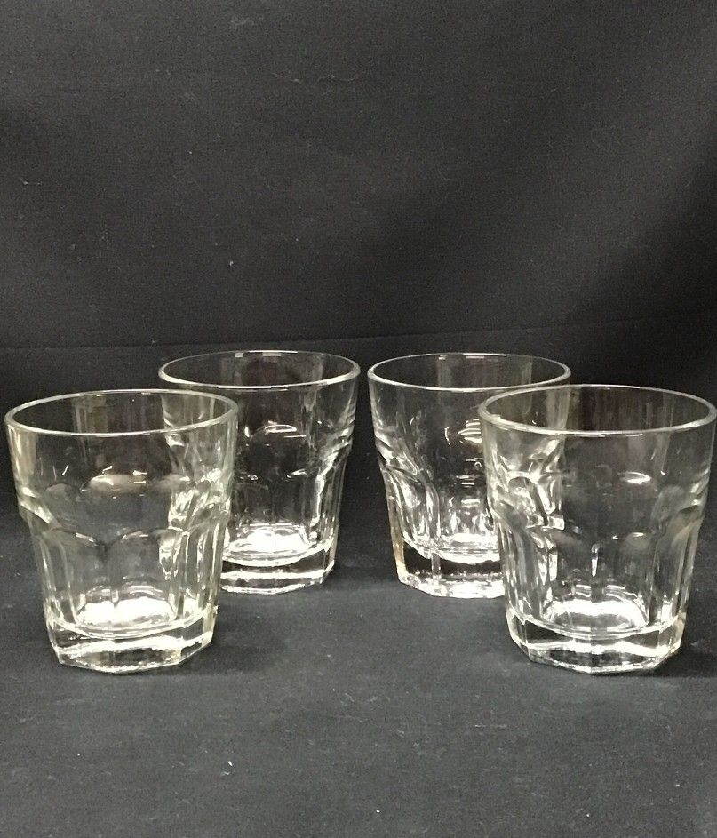 Libbey Duratuff 8oz Whiskey Glasses Set Of 4