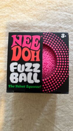 NeeDoh Fuzz ball pink    Authentic