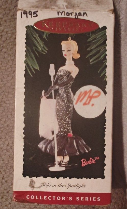 Vintage Barbie Christmas Ornament