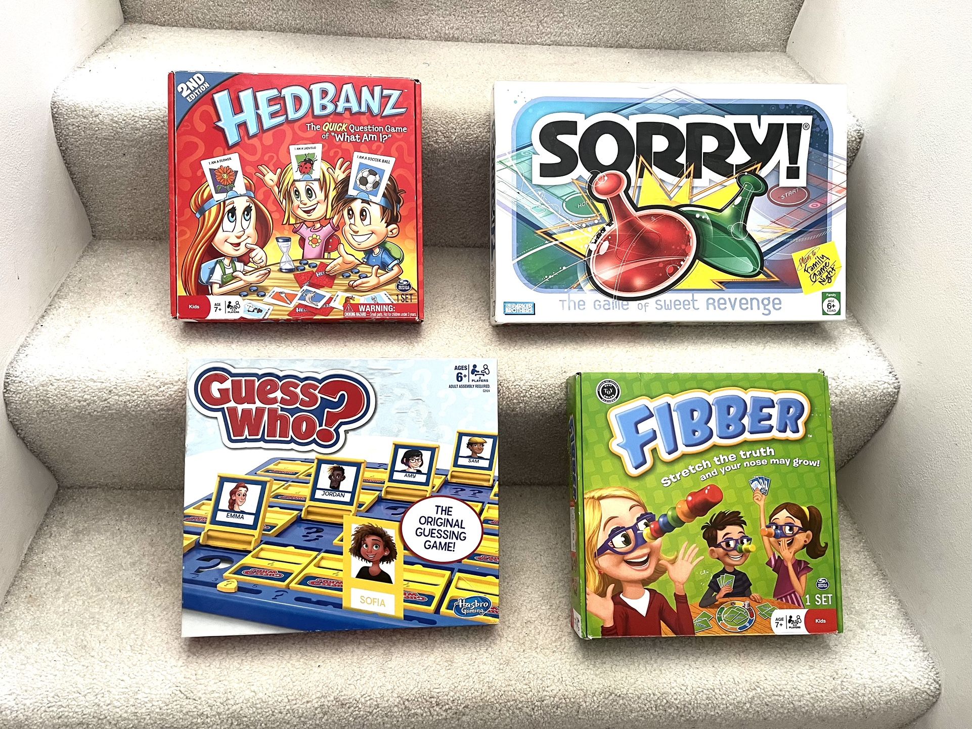 Kids Classic Board Games ($35 For All)