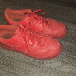 RED USED AIR FORCE 1 