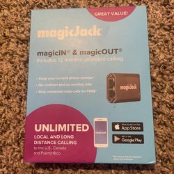 MagicJack Home MAC OS Apple Windows Android Unlimited Local & Long Distance NEW