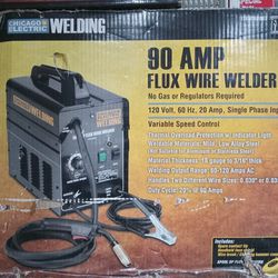 WELDER-90 AMP FLUX WIRE WELDER