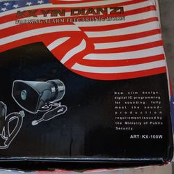 Car Amplified Horn/ Microphone