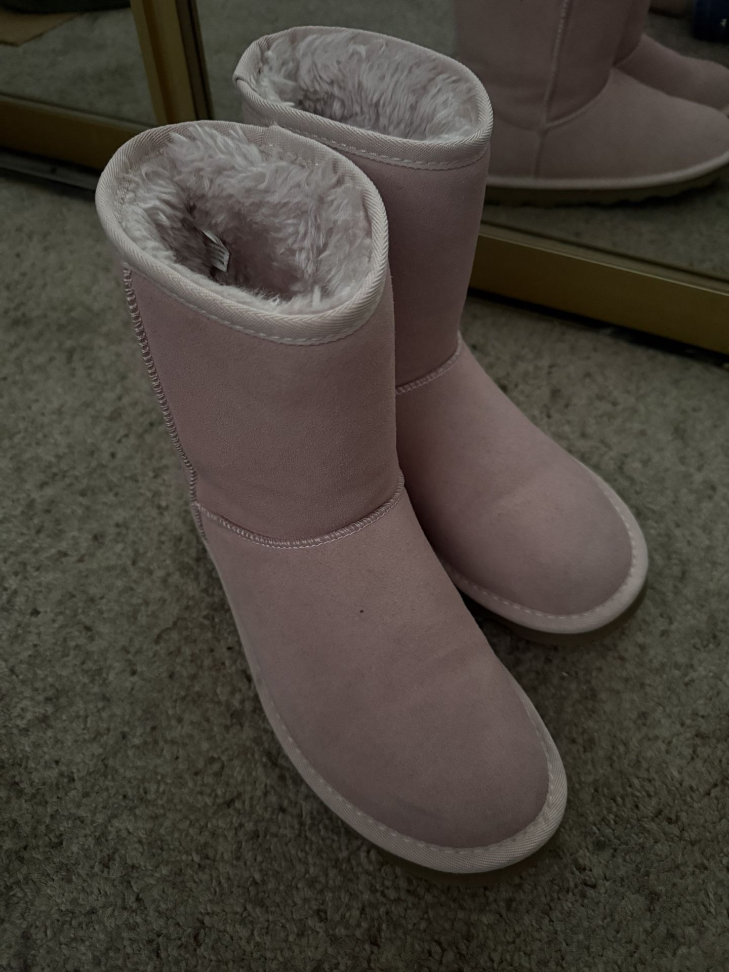 Pink Due Boots