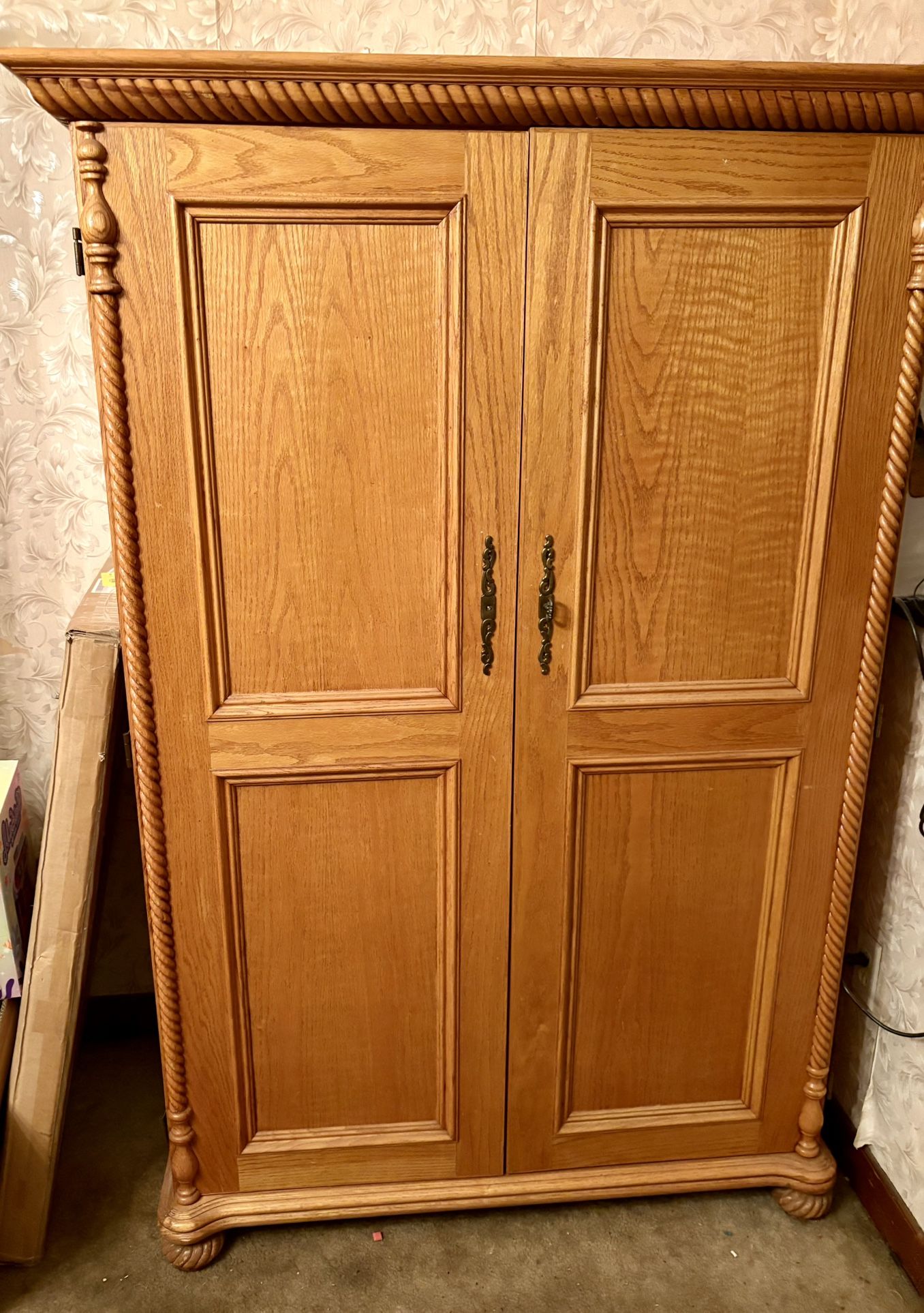 Oak Armoire