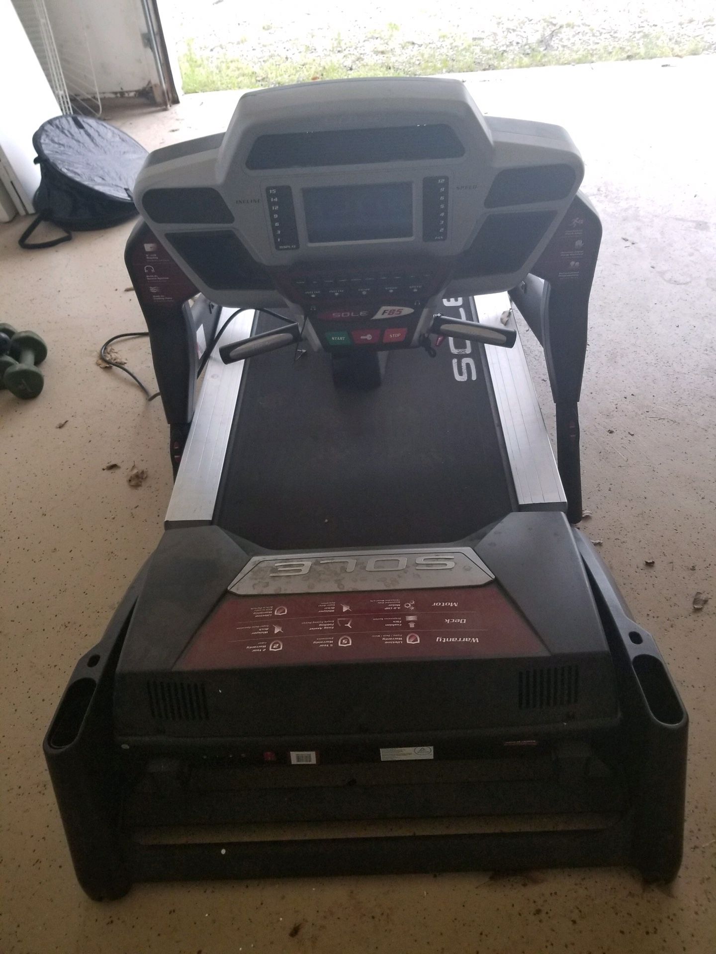 SOLE F85 TREADMILL for Sale in Columbia, IL OfferUp