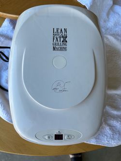 George Foreman Lean Mean Fat Griling Machine, Model GR26TMR