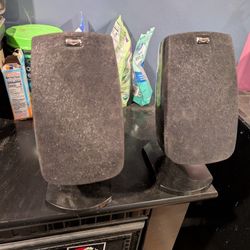 Two Klipsch Ht-50 Surround Sound Speakers 