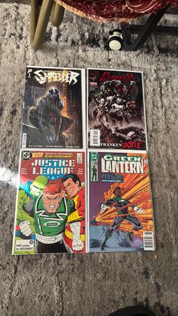 Comic Book Lot of 4 – DC & Marvel