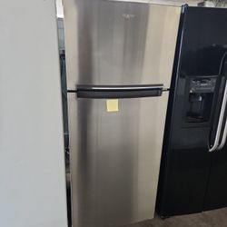 Whirlpool Stainless Top Freezer 18cf New 
