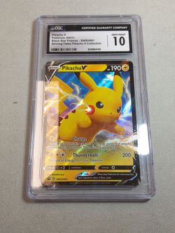 Pikachu V SWSH061 CGC Gem Mint 10