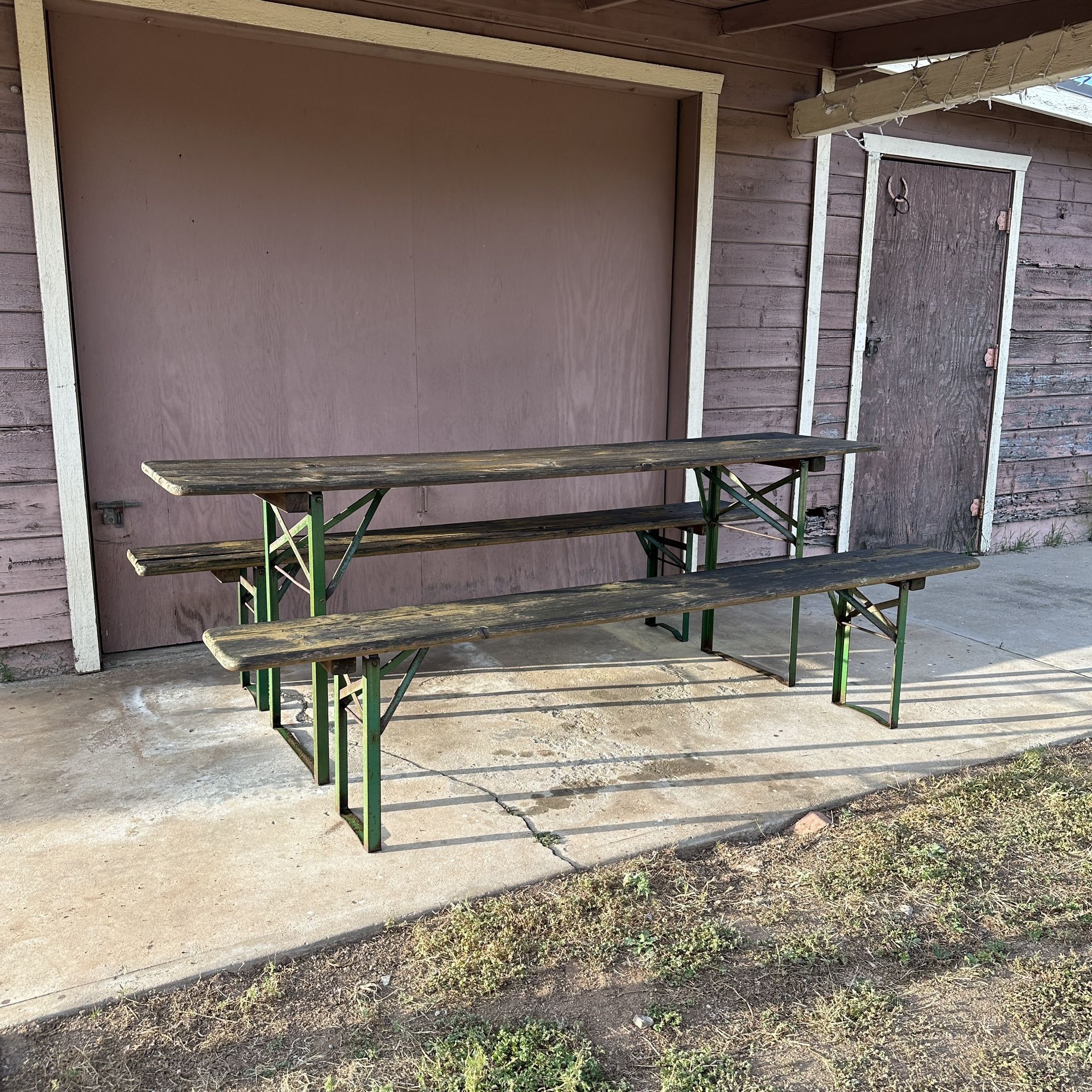 German Beer Garden Patio Set