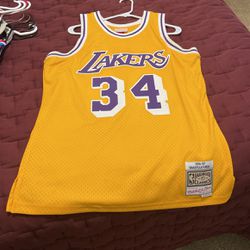 Shaquille O’Neil Lakers Jersey 