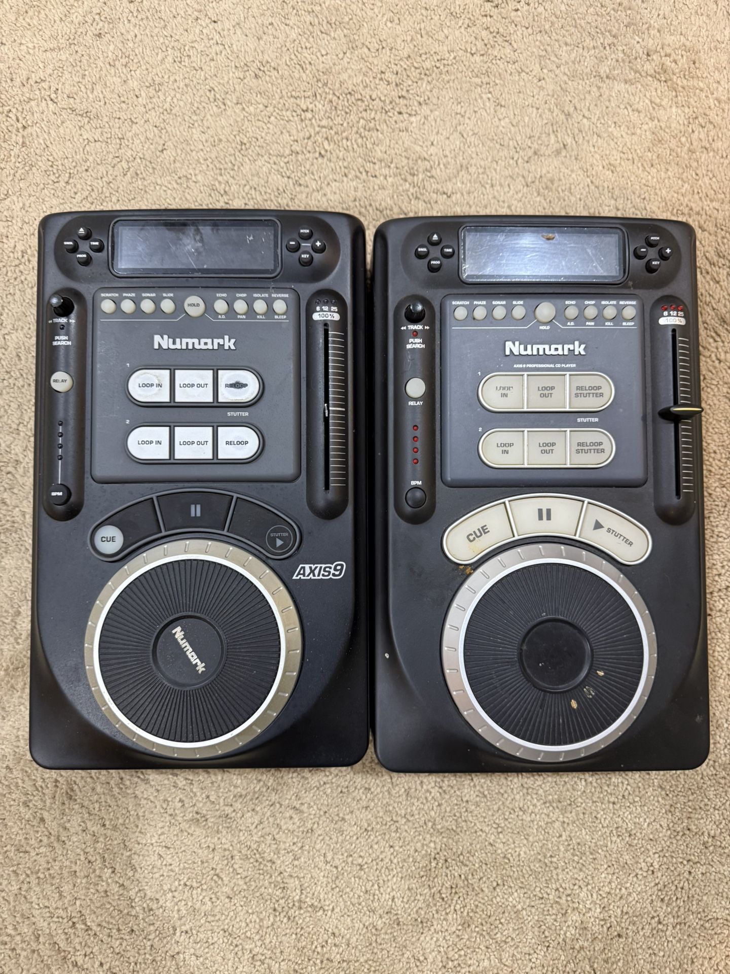 Axis 9 Professional CD Player Numark