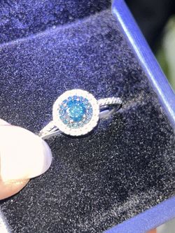 New Halo Blue & White