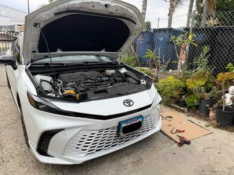 2025 Camry XSE Wind Chill Pearl OEM Front Bumper