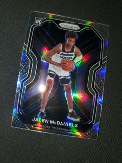 Prizm Silver Jaden McDaniels RC