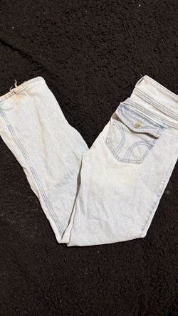 Low rise boot jeans Hollister