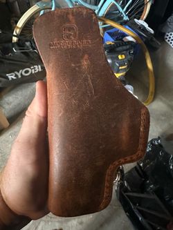 Muddy River Tactical Holster Leather