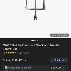 Cabrina Control bar, Line, & Leash 