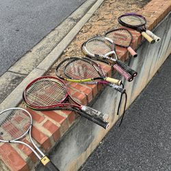 10 Tennis Rackets Plus Balls 🎾