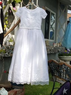 First communion dress size 10