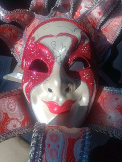Authentic Venetian Mardi Gras Mask