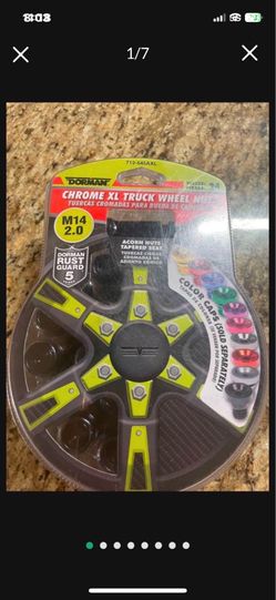New Retail $100 M14-2.0 Racing Style XL Wheel Nut