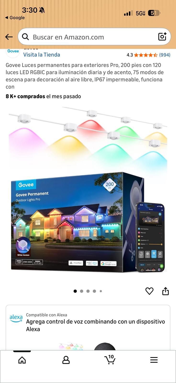 Govee Permanent Outdoor Lights Pro