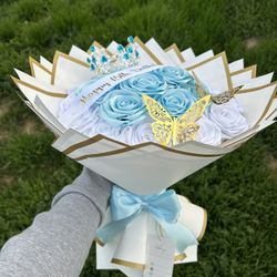 Eternal Roses Bouquet 