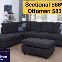 🌟Free Delivery—Brand New Sofa, Couch, Sectional 