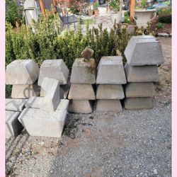 Free pier blocks and bricks