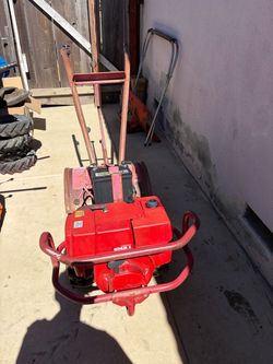 Troy bilt Rototiller electric start