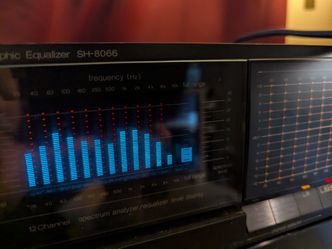 Technics SH-8066 12 Band EQ W/Spectrum Analyzer (rare)