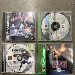 Sony PlayStation 1 PS1 Game Pack Of 4