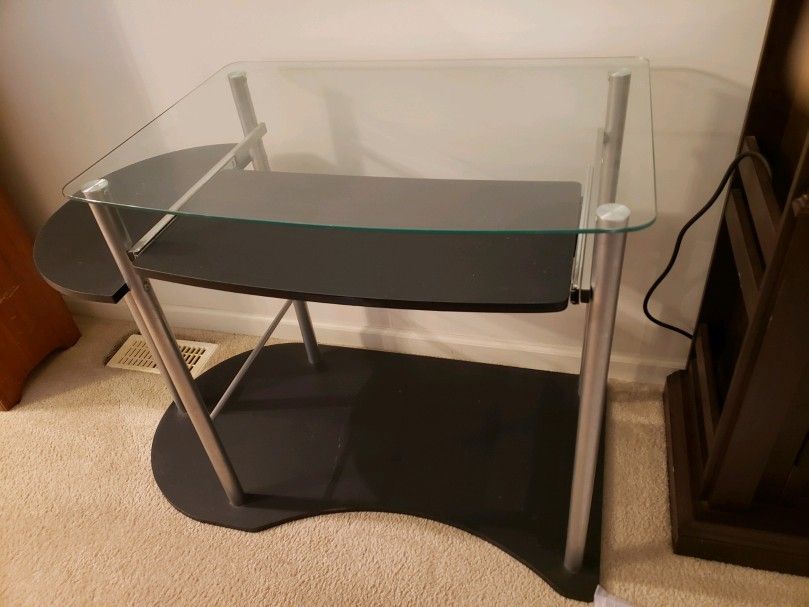 Glass Computer Desk