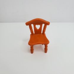 Fisher Price Sweet Streets Dollhouse Brown Replacement Heart Chair