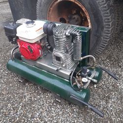 ROLAIR 9 HP Two-Stage Gas-Powered Wheeled Air Compressor

