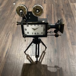Vintage Type Clock Camera Prop
