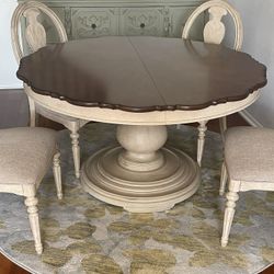 Dining Table With Four Chairs