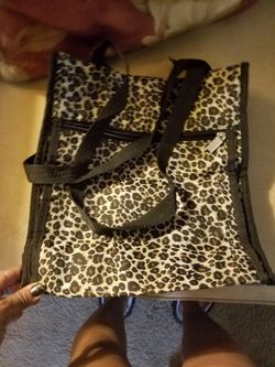 Cheetah lunch bag