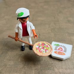 Playmobil Pizza Chef Play Set Add-On (6392)