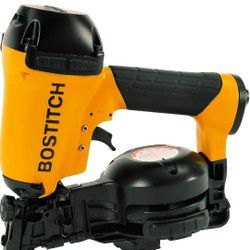 BOSTITCH Coil Roofing Nailer, Roofing Nail Gun, Fast Reloading, 3/4-Inch to 1-3/4-Inch (RN46)