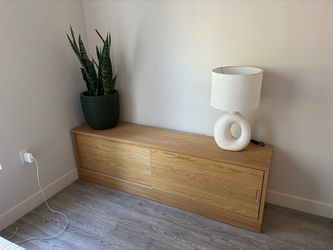 IKEA TONSTAD TV bench unit with drawers and storage